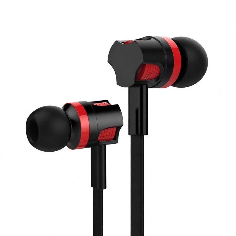 LANGSDOM JM26 Wired In-ear Earphones Stereo Gaming Headsets Headphones with In-line Contol & Microphone for iOS Android Phones - Image 5
